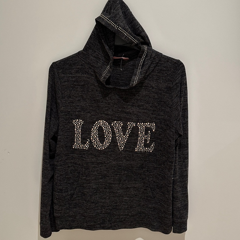 Light Weight Soft Hoodie Front Pocket XL